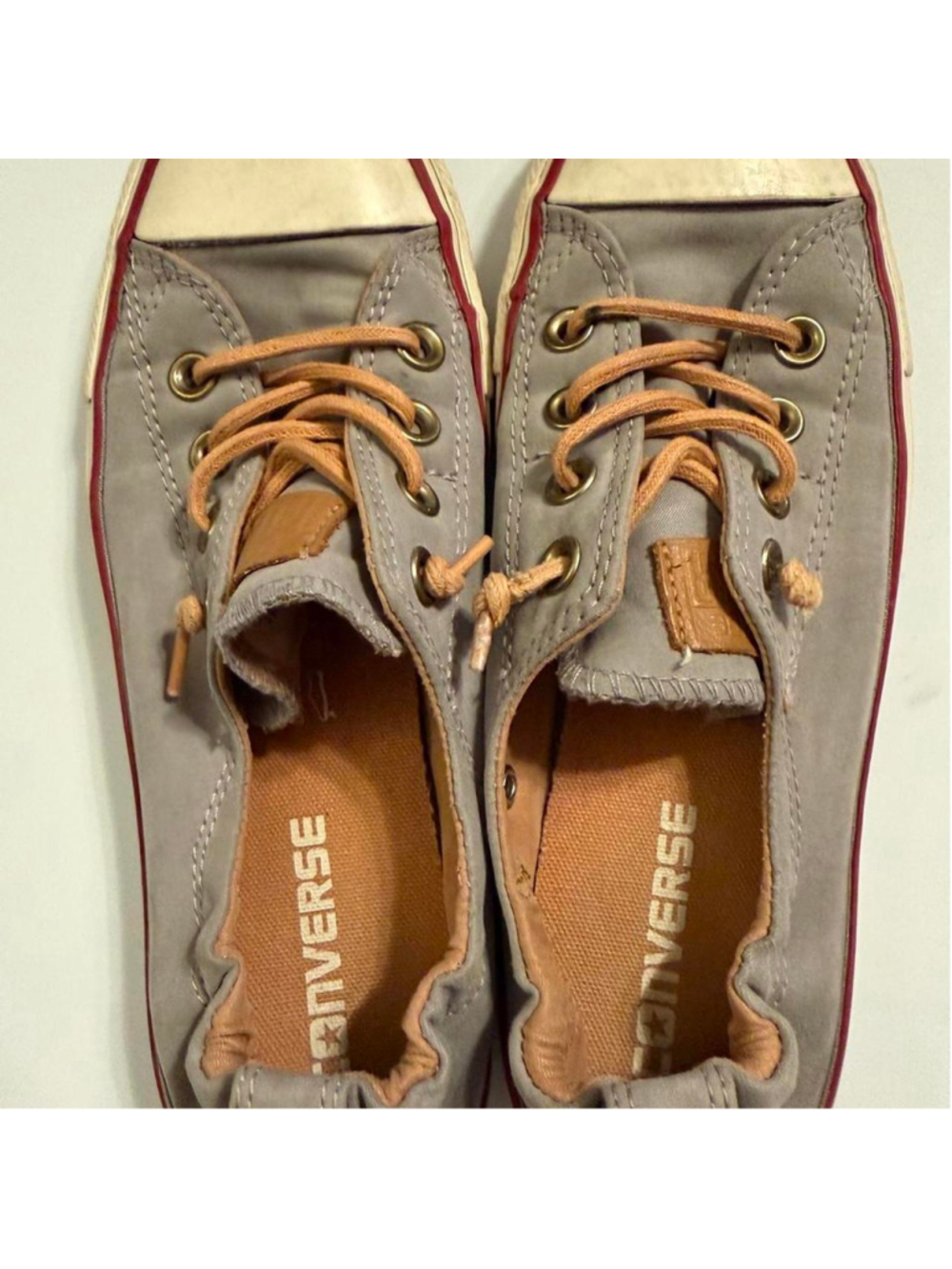 Converse All Star Shoreline gray canvas sneakers women's size 7